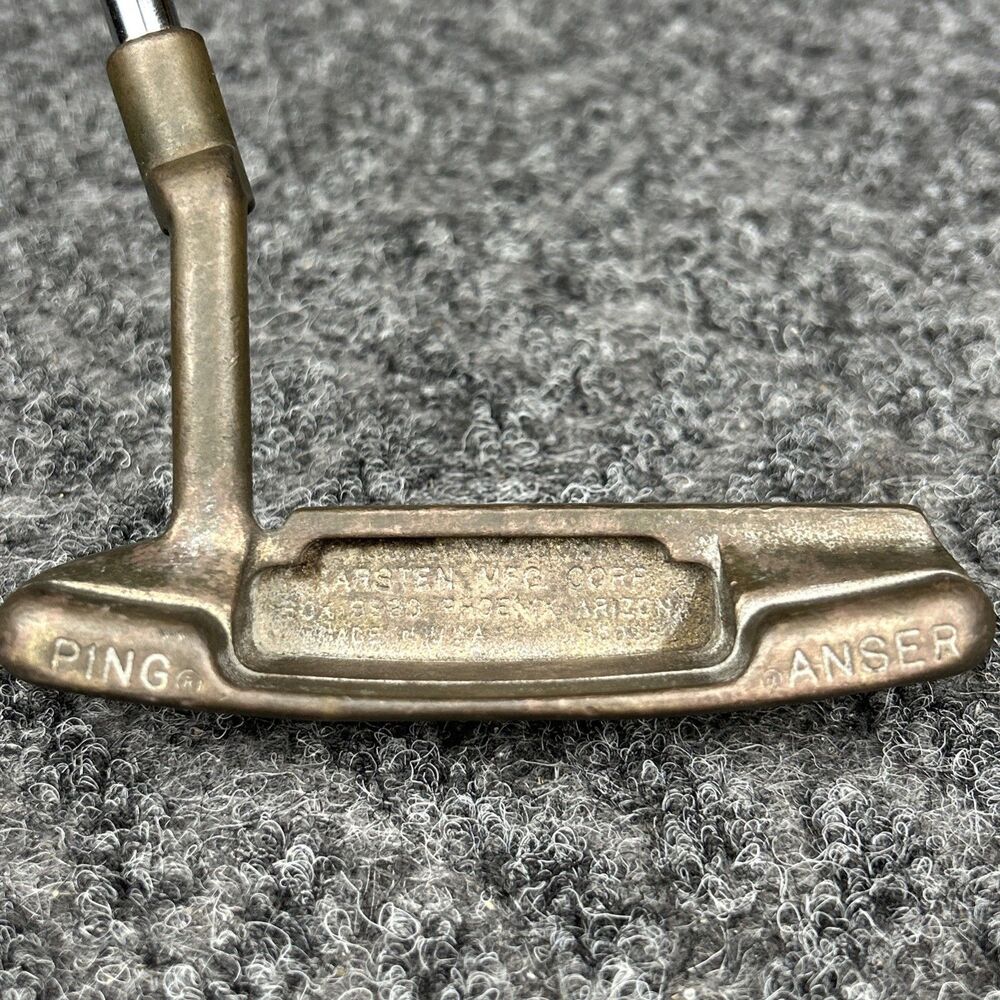 PING Anser Karsten Putter Box 9990 Phoenix 85068 Mens RH Steel Shaft 35.5”